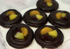 Fruktbiskvi bakad utan gluten & laktos