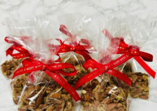 Brända mandlar med saffran