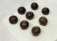 Pepparkaksbollar med havssalt